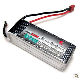 lipo battery 14.8v 2200mAh 25c